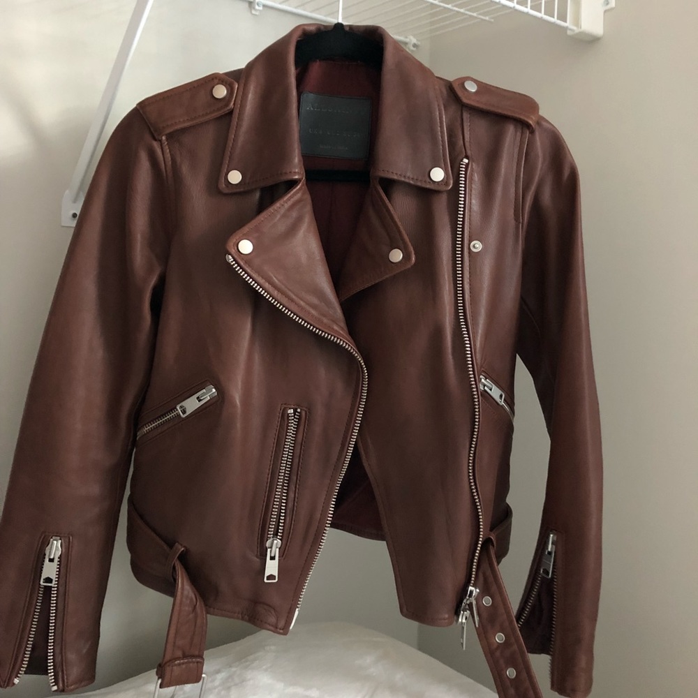 ALL SAINTS LEATHER JACKET